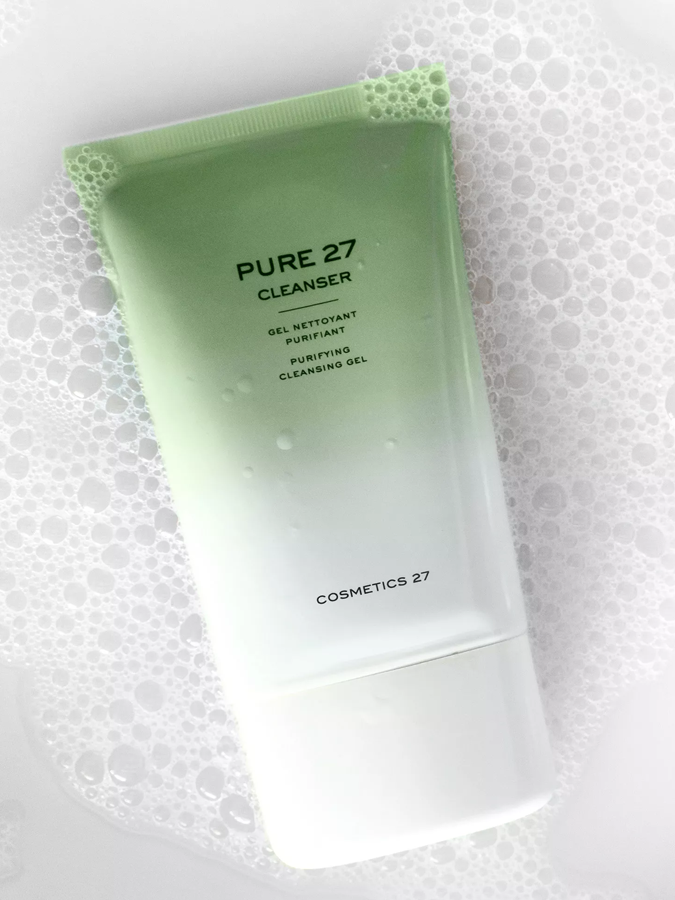 Очищающий балансирующий гель для комбинированной и жирной кожи Cosmetics 27 PURE 27 CLEANSER, 100 мл