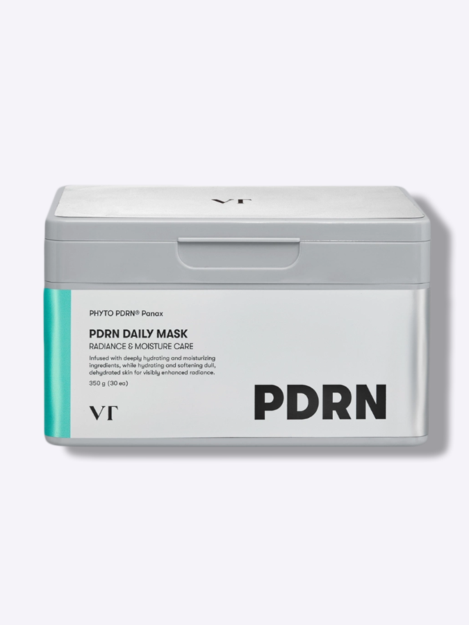 Набор тканевых масок с ПДРН для сияния кожи  VT COSMETICS PDRN Daily Mask, 30 шт