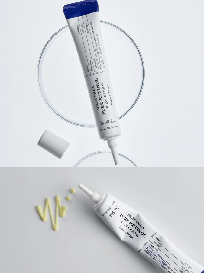 Крем для лица с ретинолом Dr.Althea Pure Retinol 0.15% Cream, 20 г