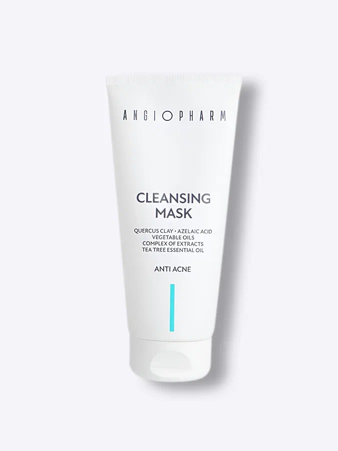 Очищающая маска для проблемной кожи лица ANGIOPHARM Cleansing Mask Anti Acne, 75 мл