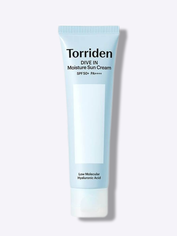 Увлажняющий солнцезащитный крем для лица Torriden DIVE-IN Watery Moisture Sun Cream, 60 мл