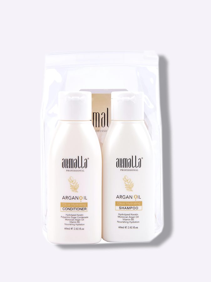 Набор миниатюр для увлажнения и восстановления волос Armalla Argan Oil, 60 мл + 60 мл