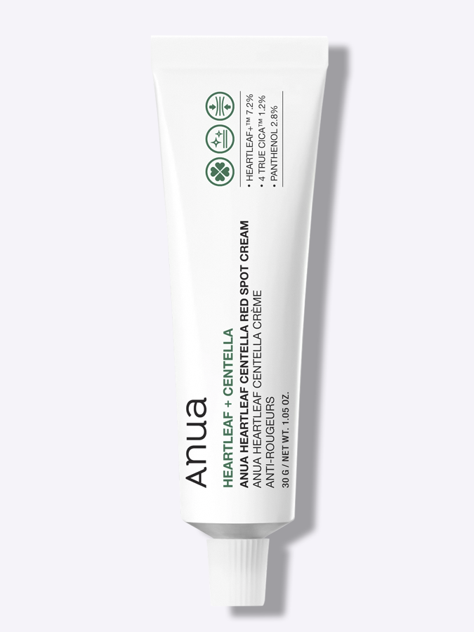 Активный успокаивающий крем для локального или полноценного ухода за кожей лица ANUA Heartleaf Centella Red Spot Cream, 30 мл