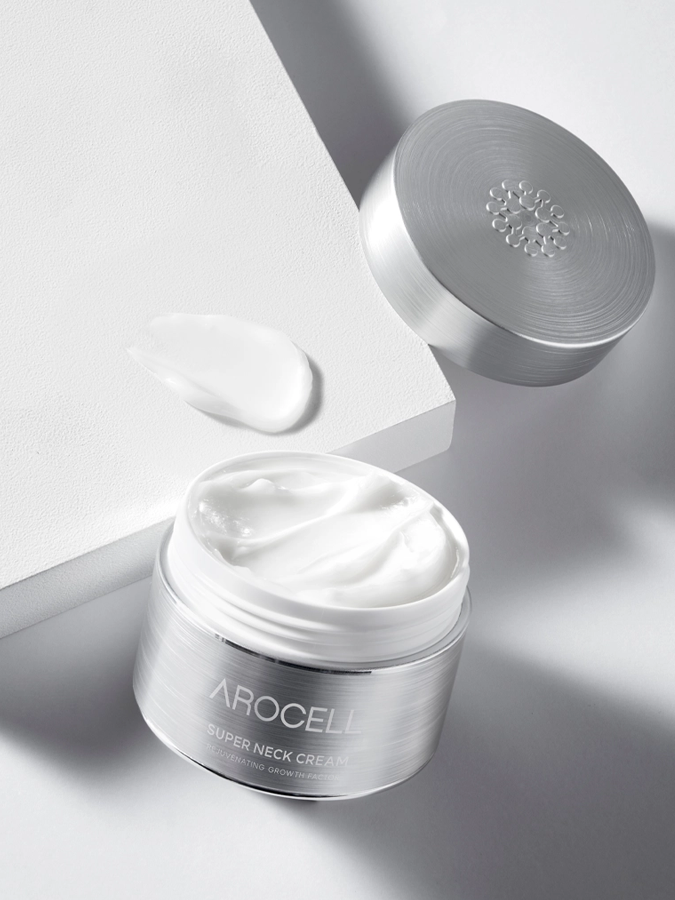 Регенерирующий антивозрастной крем для шеи и декольте с PDRN AROCELL Super Neck Cream, 80 г