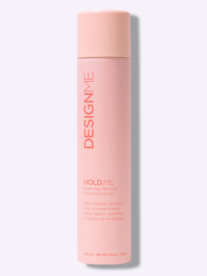 Термозащитный лак для волос с 3 уровнями фиксации DESIGNME HOLD.ME Three-Way Hairspray, 330 мл