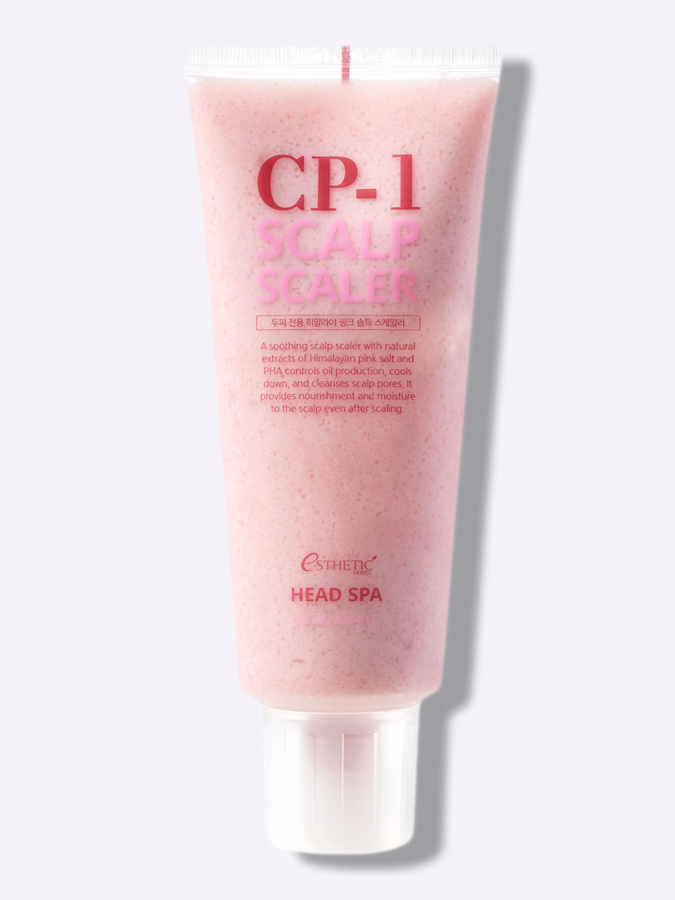 Пилинг для кожи головы с розовой солью Esthetic House Head Spa Pink Salt Scalp Scaler, 200 мл