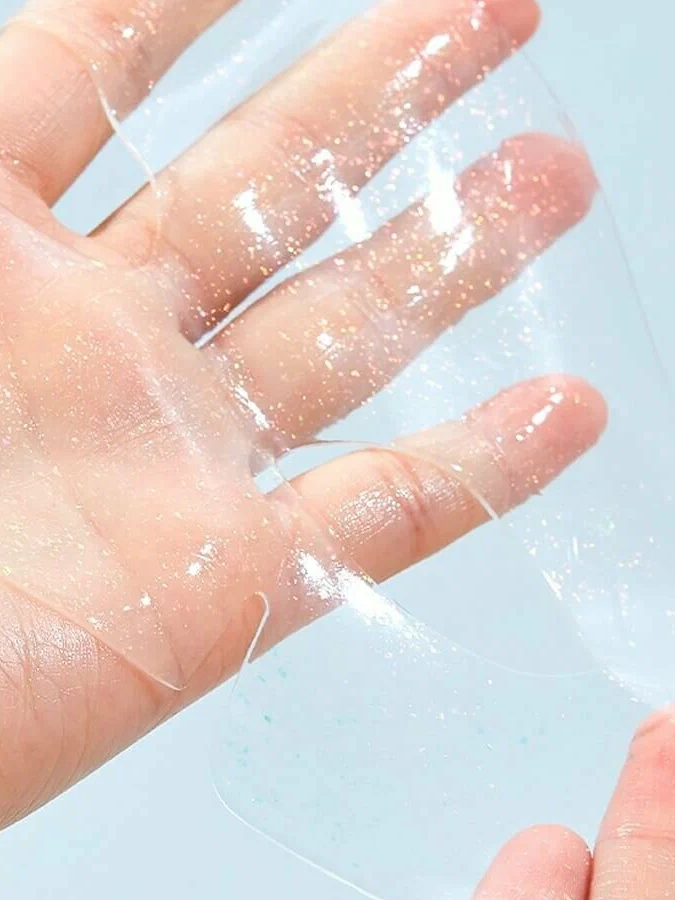 Гидрогелевая маска с жемчужной пудрой для выравнивания тона Petitfee Aura Quartz Hydrogel Face Mask, 30 мл Гидрогелевая маска с жемчужной пудрой для выравнивания тона Petitfee Aura Quartz Hydrogel Face Mask, 30 мл