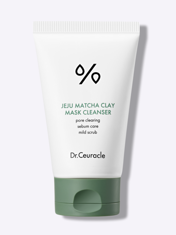 Маска-пенка с матчей и глиной для очищения кожи Dr.Ceuracle Jeju Matcha Clay Mask Cleanser, 120 мл