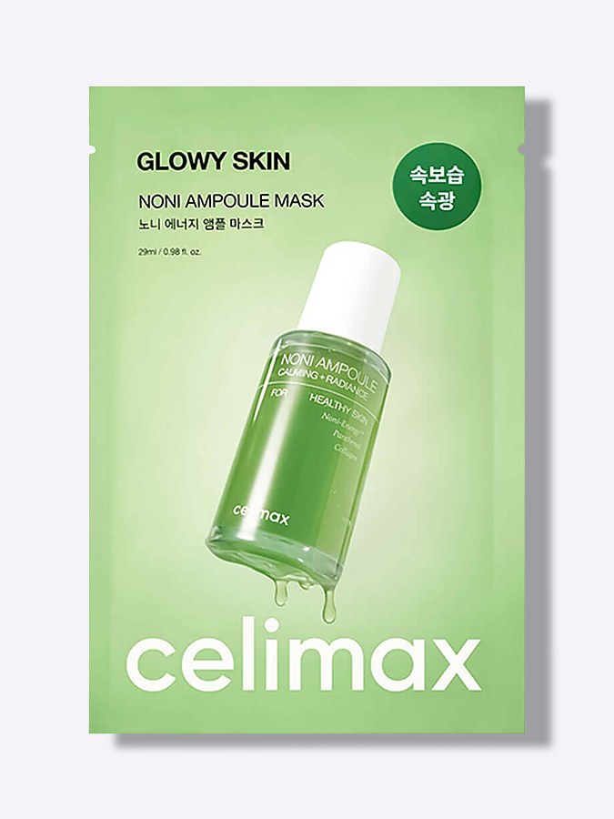 Увлажняющая маска с экстрактом нони Celimax Glowy Skin Noni Energy Ampoule Mask, 29 мл