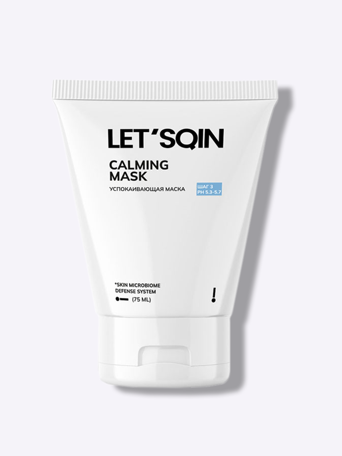 Успокаивающая маска для лица LET'SQIN Calming Mask, 75 мл 