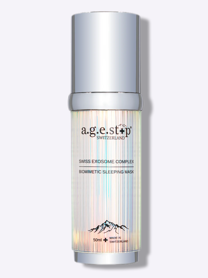 Восстанавливающая ночная маска для лица с экзосомами и пептидами AGESTOP Swiss Exosome Complex, 50 мл