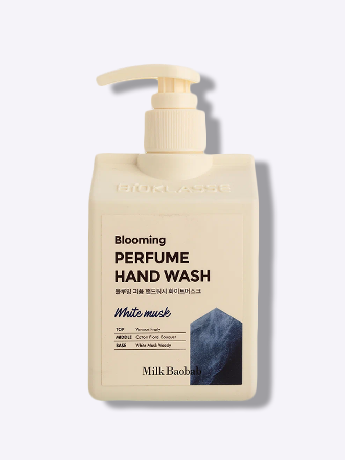 Парфюмированный гель-пенка для рук с ухаживающим действием MilkBaobab Perfume Hand Wash White Musk, 250 мл