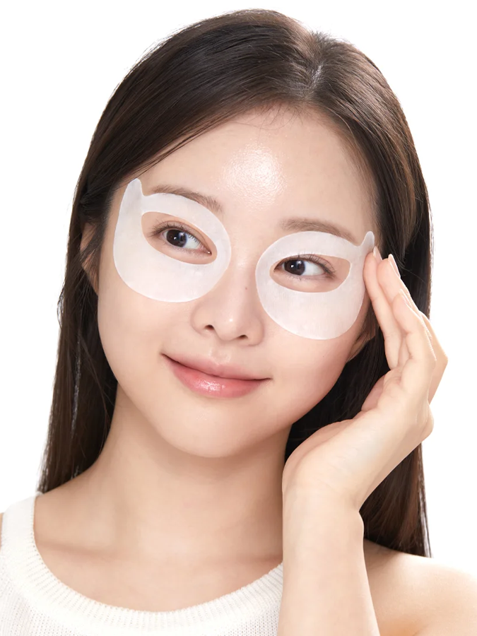 Тканевые патчи для верхнего и нижнего века с кофеином и пептидами VT COSMETICS Caffeine Eye Patch, 60 шт