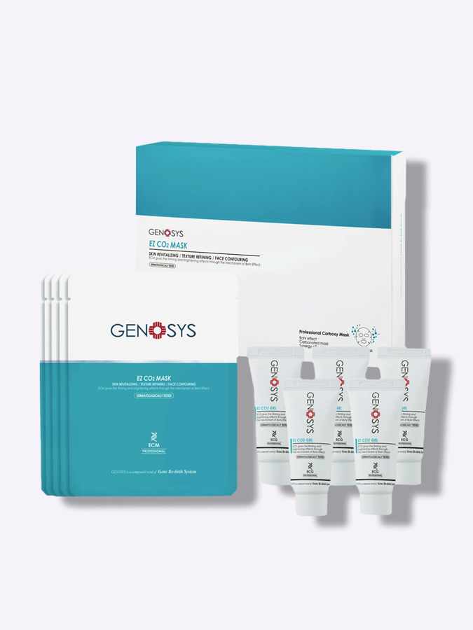 Курс процедур неинвазивной карбокситерапии ( гель + маска ) GENOSYS EZ CO2 MASK, 5 процедур