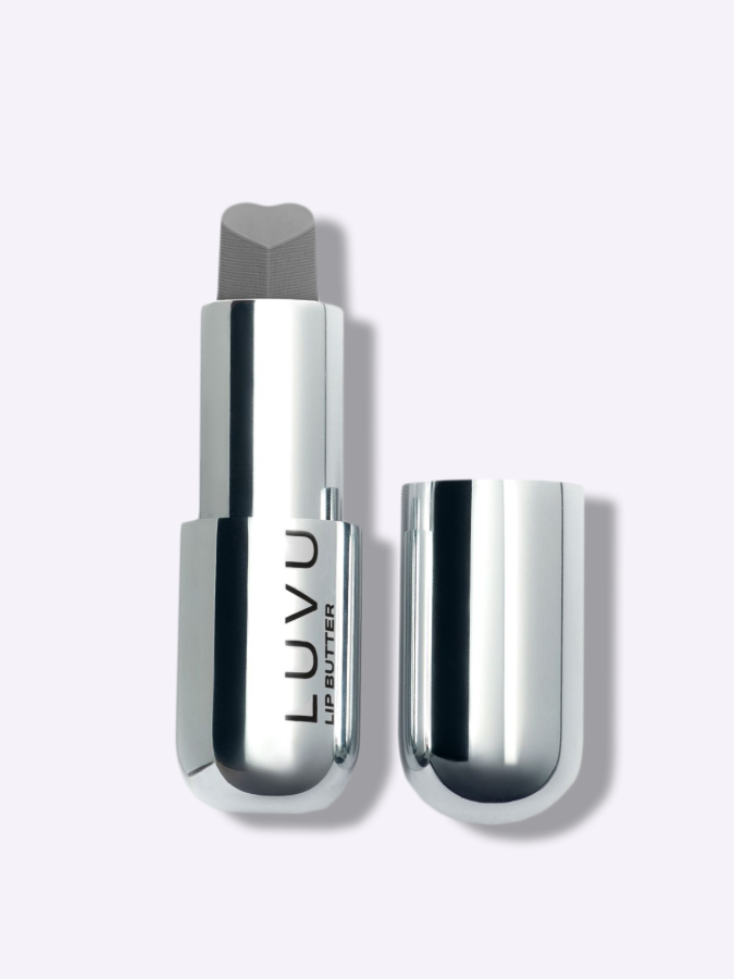 Нежный питательный баттер для губ с прозрачным холодным оттенком LUVU Lip Butter Storm, 3,3 г