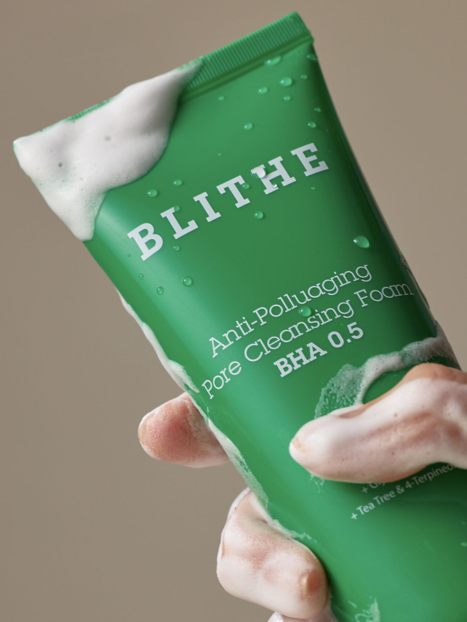 Blithe, Пенка для очищения пор Blithe Anti-Polluaging Pore Cleansing Foam, 150 мл