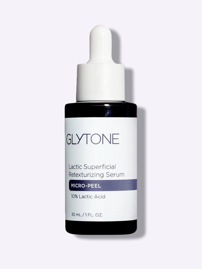 Сыворотка для лица с молочной кислотой для гладкости и сияния кожи GLYTONE Lactic Superficial Retexturizing Serum, 30 мл
