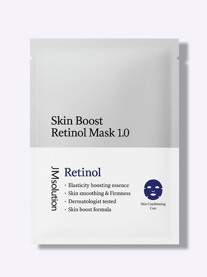 Тканевая маска-бустер с ретинолом JMsolution Skin Boost Retinol Mask 1.0, 30 мл