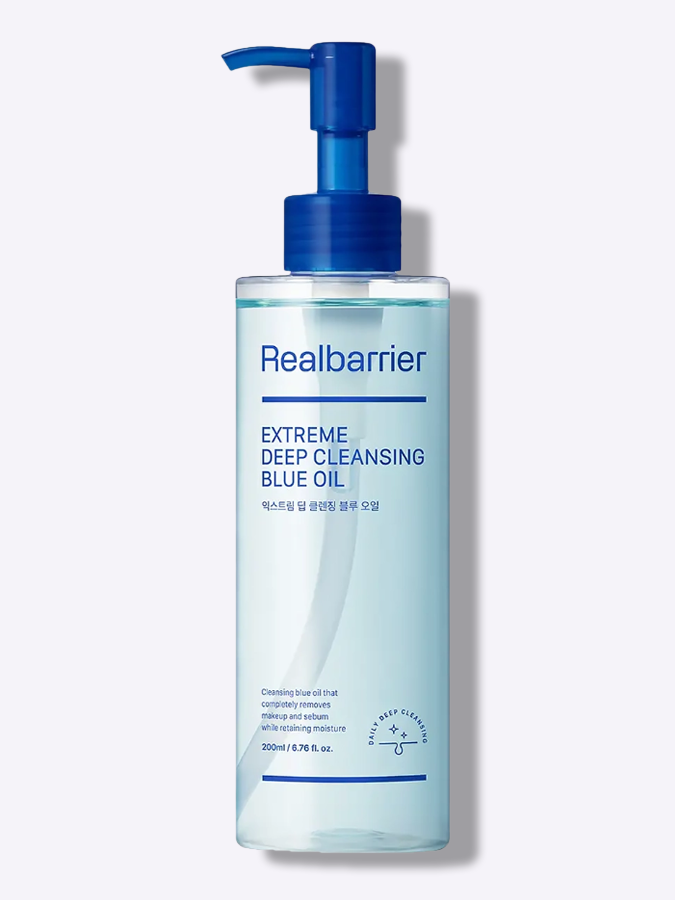 Гидрофильное масло для глубокого очищения Real Barrier Extreme Deep Cleasing Blue Oil, 200 мл