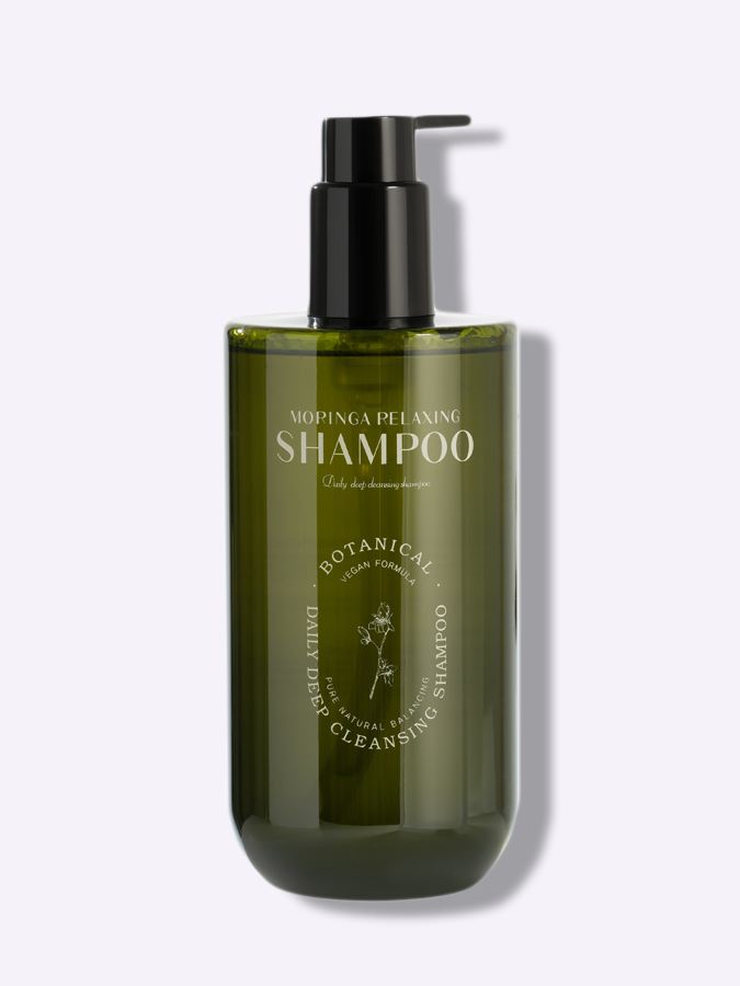 Освежающий шампунь для баланса и свежести CU SKIN DR.SOLUTION Moringa Relaxing Shampoo, 400 мл