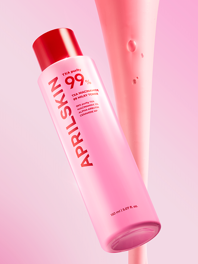 Молочковый тонер для лица с транексамовой кислотой для осветления кожи APRILSKIN TXA Niacinamide 99 Milky Toner, 150 мл