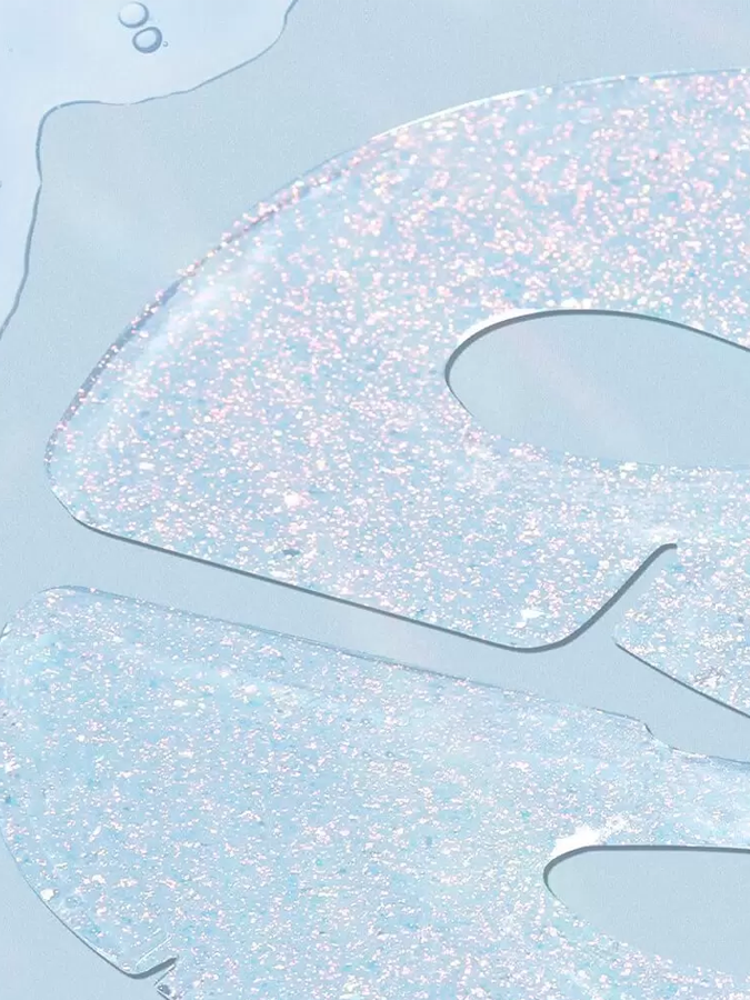 Гидрогелевая маска с жемчужной пудрой для выравнивания тона Petitfee Aura Quartz Hydrogel Face Mask, 30 мл Гидрогелевая маска с жемчужной пудрой для выравнивания тона Petitfee Aura Quartz Hydrogel Face Mask, 30 мл