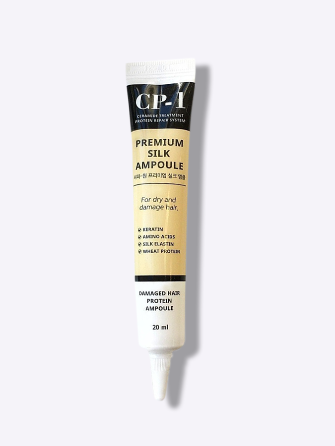 Несмываемая сыворотка для волос с протеинами шёлка Esthetic House CP-1 Premium Silk Ampoule, 20мл
