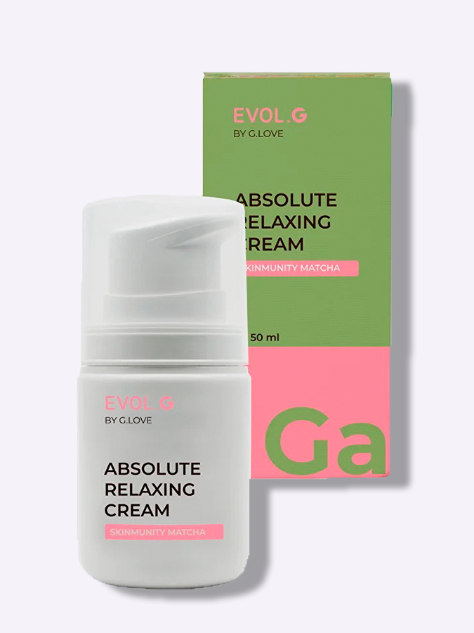 Расслабляющий крем-абсолют для лица G.LOVE Absolute Relaxing Cream SKINMUNITY MATCHA, 50 мл