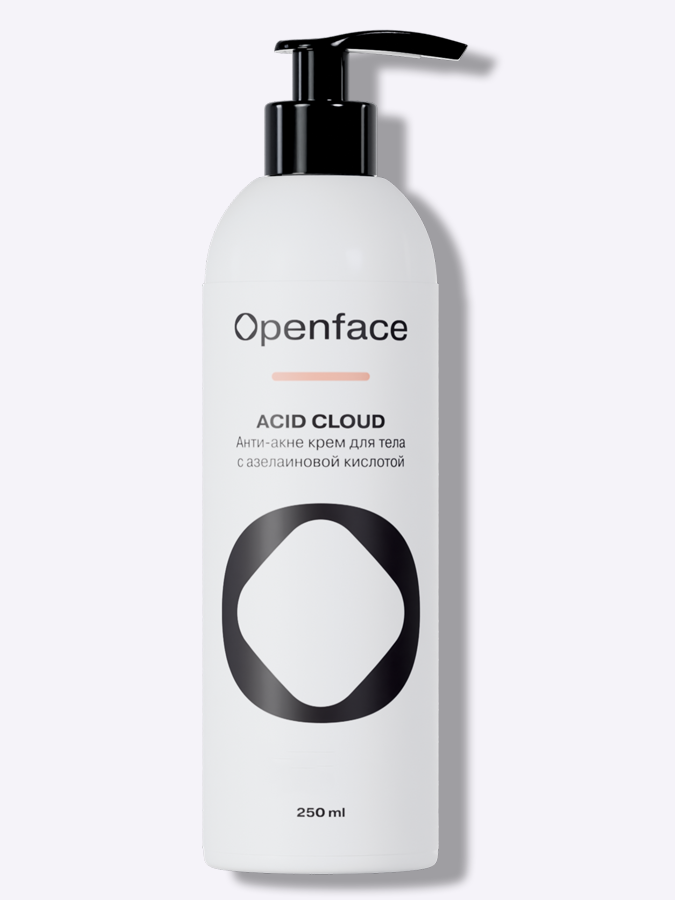 Анти-акне крем с 10% комплексом кислот против воспалений Openface Acid Cloud, 250 мл