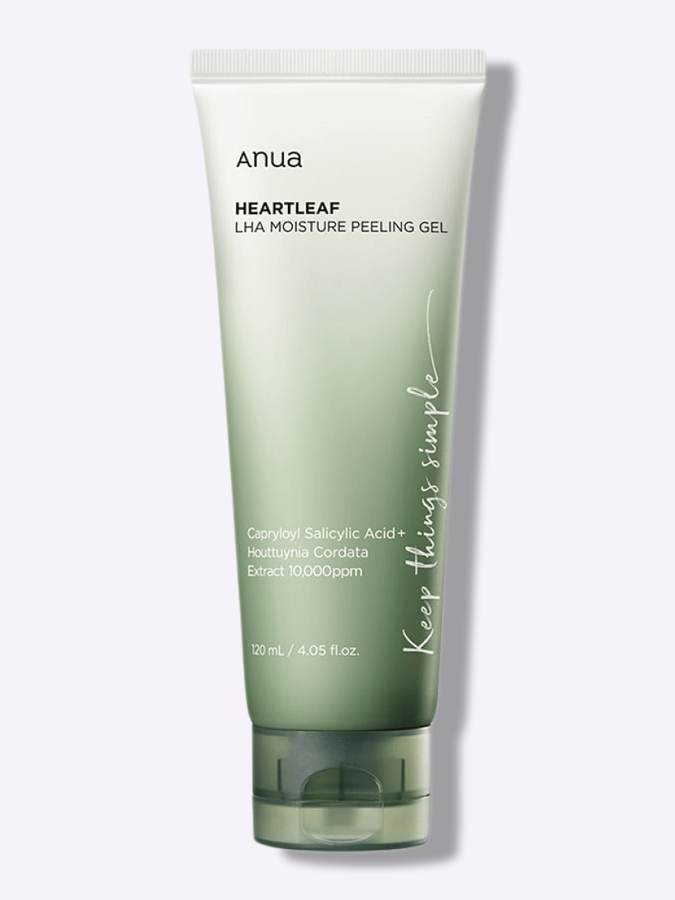 Отшелушивающий пилинг-гель с LHA-кислотой ANUA Heartleaf  LHA Moisture Peeling Gel, 120 мл Отшелушивающий пилинг-гель с LHA-кислотой ANUA Heartleaf  LHA Moisture Peeling Gel, 120 мл