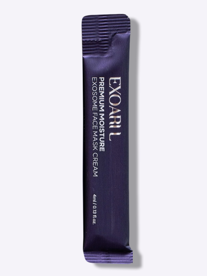 Интенсивная лифтинг-маска для лица  с экзосомами мандарина EXOARI L Premium Moisture Exosome Face Mask Cream, 4 мл / 1 шт (миниатюра)
