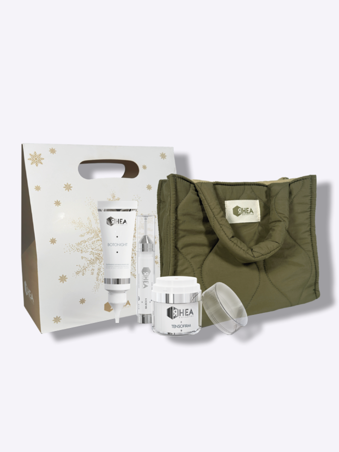Новогодний набор в бьюти-кейсе RHEA "Beauty Case Radiance Face" Векторный лифтинг, 3 items