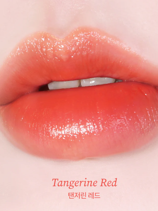 Глянцевый оттеночный бальзам для губ Tocobo Glow&Glass Tinted Lip Balm 013 Tangerine Red, 3,5 г