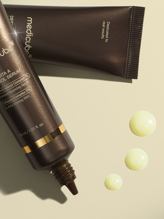 Омолаживающая сыворотка с ретинолом 4-го поколения Medicube HPR для лифтинга Deep Vita A Retinol Serum, 30 мл