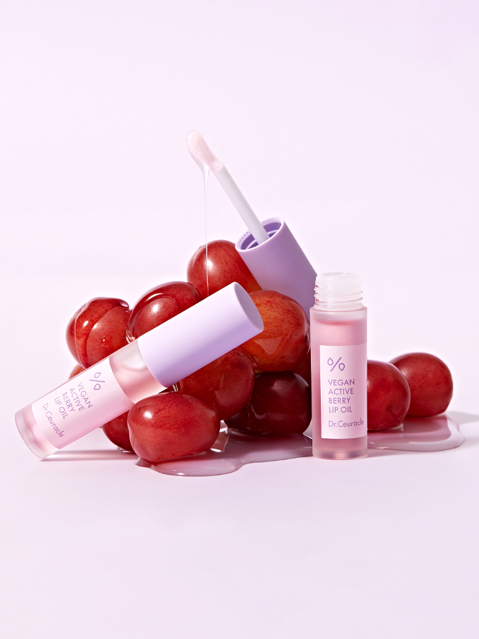 Масло для губ с инкапсулированным ресвератролом "Активные ягоды" Dr.Ceuracle Vegan Active Berry Lip Oil, 4,5 г