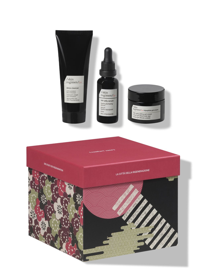 Набор для упругости и anti-age ухода "ГОРОД ВОЗРОЖДЕНИЯ - ТОКИО" Comfort Zone THE REGENERATION CITY, 3 items