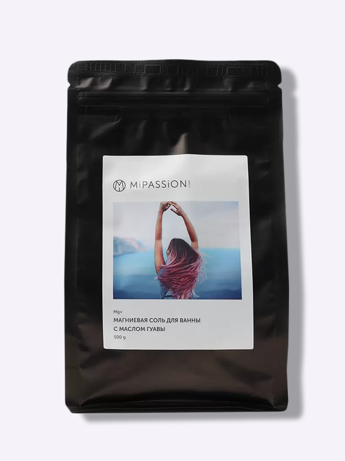 Морская соль с маслом гуавы MiPASSiON, 500 г