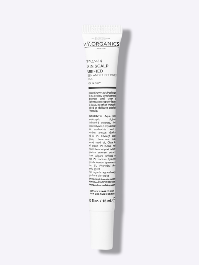 Обновляющий крем для кожи головы с оздоравливающим эффектом MY.ORGANICS MY SCALP SKIN SCALP PURIFIED, 15 мл