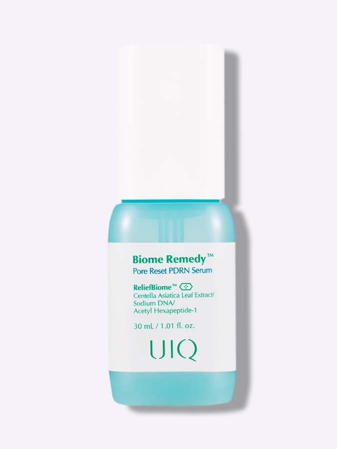 Охлаждающая сыворотка с ПДРН для сужения пор UIQ Biome Remedy Pore Reset PDRN Serum, 30 мл