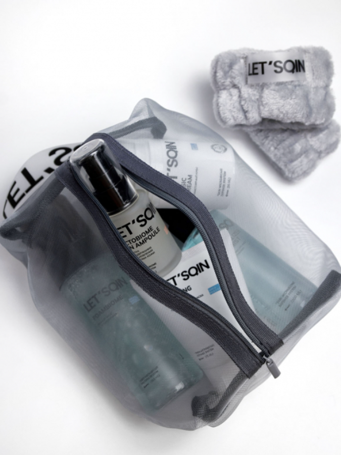 Набор для нормальной и чувствительной кожи лица, для идеального комфорта и баланса LET'SQIN PACK CALME, 6 items