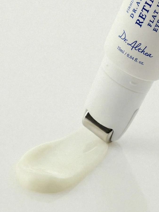 Массажный крем для кожи вокруг глаз с ретинолом, бакучиолом и ПДРН Dr.Althea Retinol Flat Iron Eye Roller, 25 мл