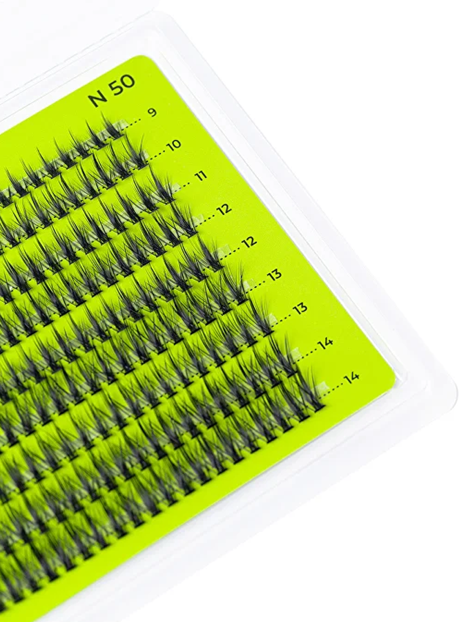 Накладные ресницы "КИМ" N50 SHE SEE EYELASHES PROFESSIONAL LINE №50