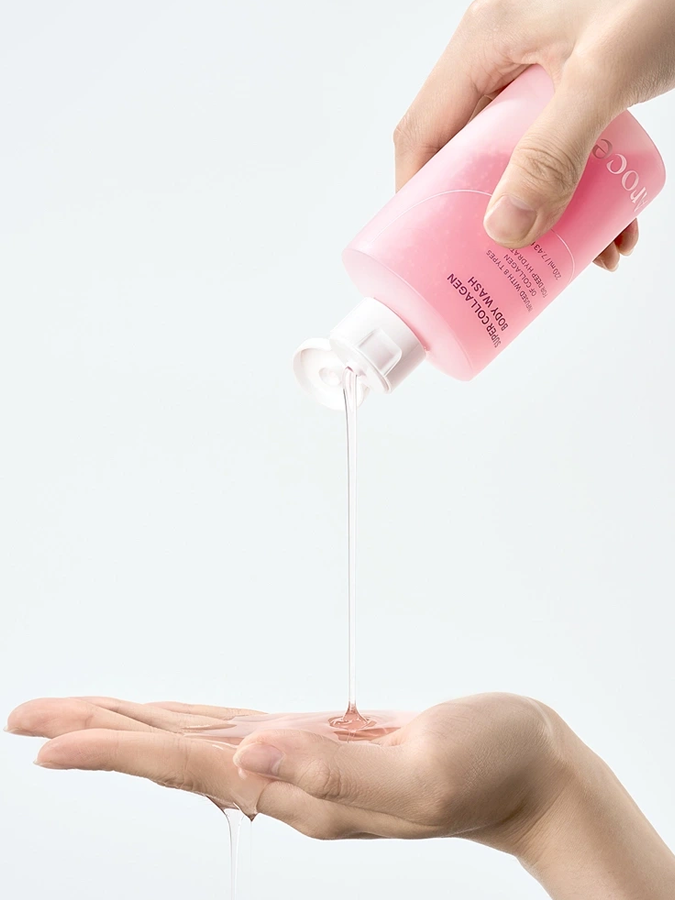 Коллагеновый гель для душа с ПДРН и кислотам AROCELL Super Collagen Body Wash, 220 мл