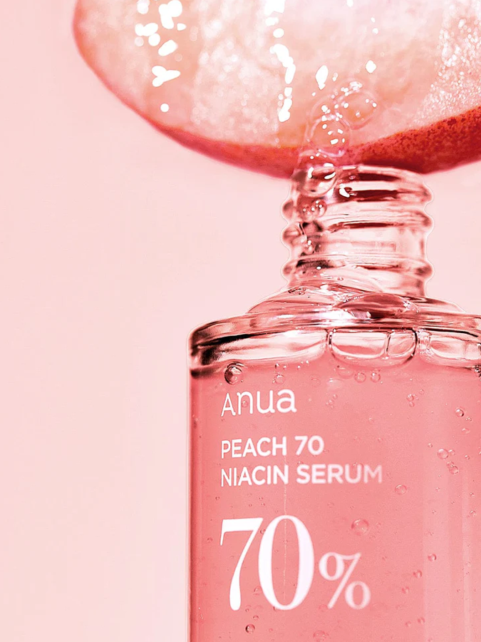 Сыворотка для лица с экстрактом персика и ниацинамидом ANUA Peach 70% Niacin Serum, 30 мл