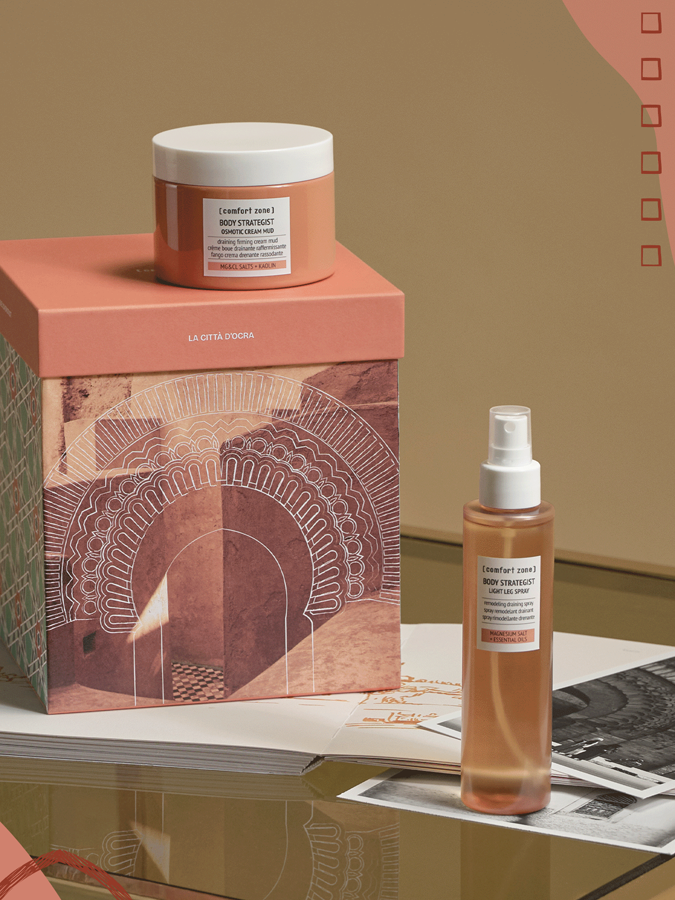 Набор для кожи тела "ГОРОД ЦВЕТА ОХРЫ - МАРРАКЕШ" Comfort Zone THE OCHRE CITY, 2 items