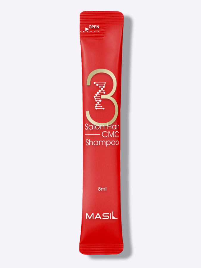 (Пробник) Шампунь с аминокислотами для тонких и ослабленных волос Masil Salon Hair CMC Shampoo, 8мл