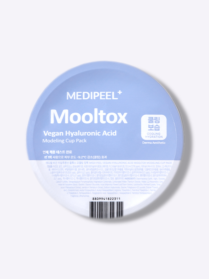 Увлажняющая альгинатная маска Medi-Peel Vegan Hyaluronic Acid Mooltox Modeling Cup Pack, 28 г