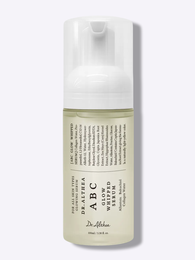 Пузырьковая сыворотка с гидролатом облепихи для сияния кожи Dr.Althea ABC Glow Whipped Serum, 100 мл