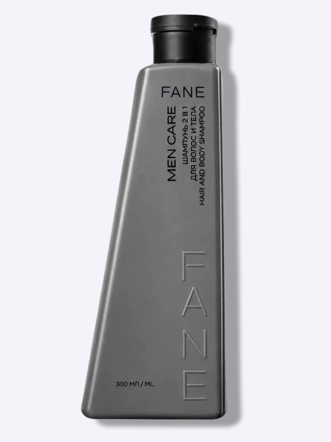 Мужской шампунь 2 в 1 для волос и тела FANE MAN CARE, 300 мл