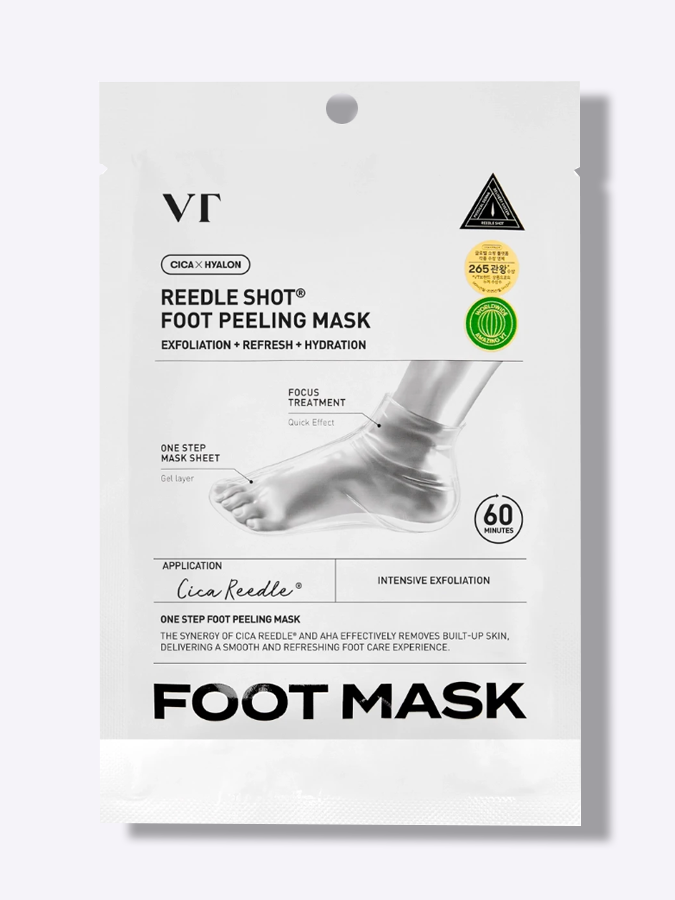 Пилинг-носочки для ног VT COSMETICS Reedle Shot Foot Peeling Mask, 40 мл